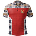 Polynesian Tonga Pattern Polo Shirt Men Women Hawaiian 3D Printed T Shirts Casual Loose Button Tees Summer Street Short Sleeves