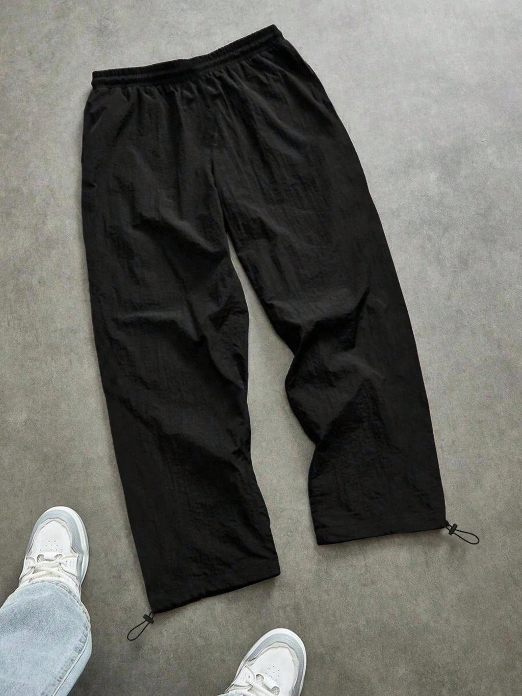 Men's Lightweight Quick-Dry Striped Logo Printed Joggers with Drawstring Streetwear Pants for Gym Daily Spring Summer